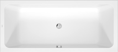 Duravit D-Code Badewanne, 1800x800mm, Rechteckig, Einbauversion, 285 Liter, 2