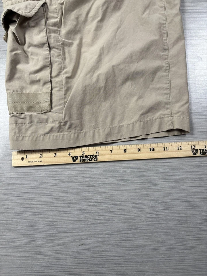 Pantalones Cortos Ecko Unltd Para Hombres 38 Caqui Bolsillos de Carga Y2K Exterior Informal Cremallera Mezcla de Nylon Foto 2 de 4