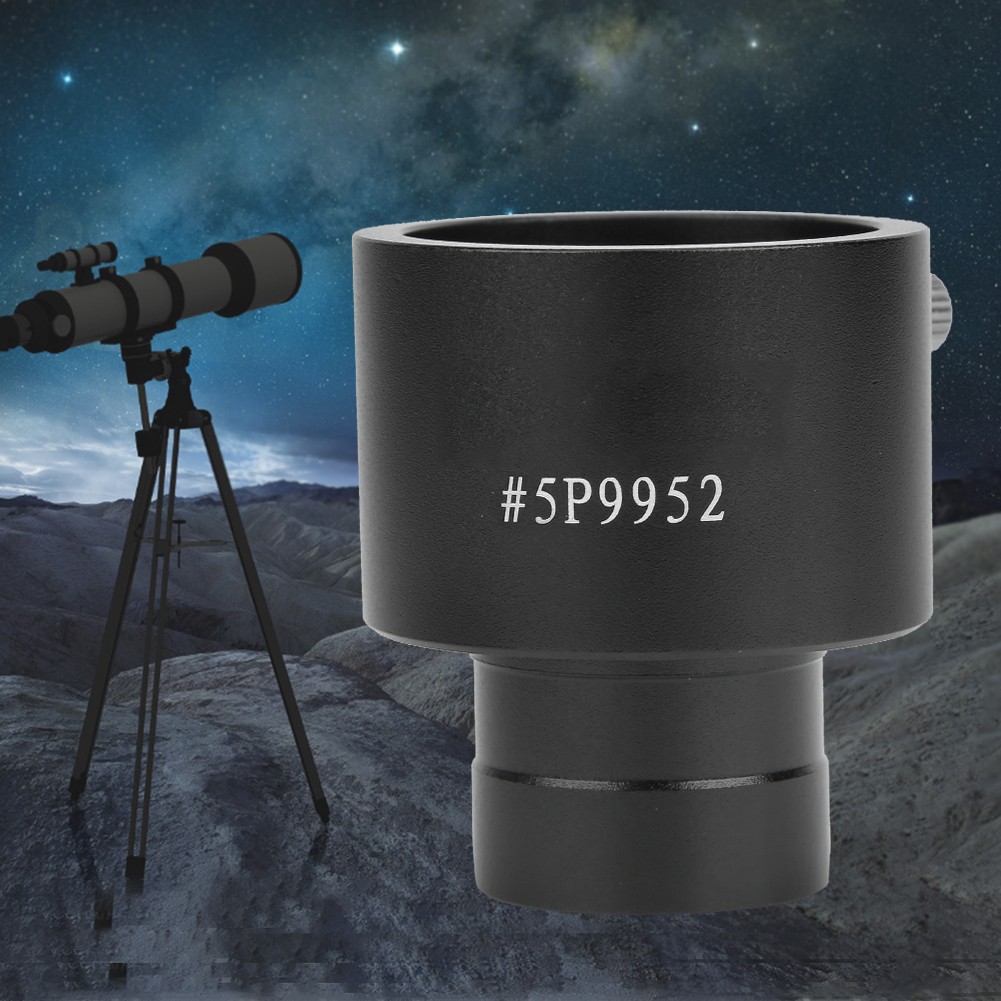 Telescope Eyepiece Adapter – Converts 0.965” To 1.25”, Aluminum Alloy, For Astronomical Telescopes And Binoculars