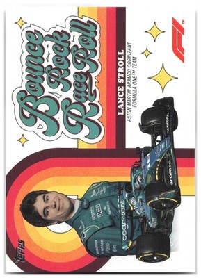 Lance Stroll 2022 Topps Formula 1 Bounce Rock Race Roll BRRR-LS NM