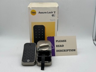Yale Security Lock 2 with Wi Fi Black Connected Keypad Smart Lock READ