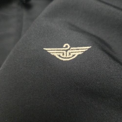 Dockers Bomber Jacket Men's Large Zip Up Black Microtwill Capsule Wardrobe - Picture 8 of 10