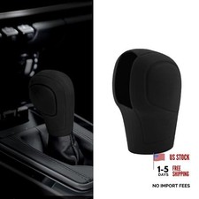 Car Gear Shift Knob Cover, Gear Shift Knob Cover Car Protect Accessories, Black