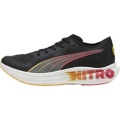 Puma Deviate Nitro Elite 2 Mens Running Shoes Black Lightweight Racing Trainers