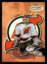 1999 TOPPS GOLD LABEL MARTIN BRODEUR QC5 MINT QUEST HOCKEY NEW JERSEY DEVILS