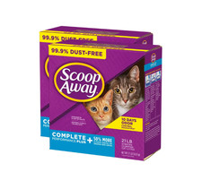 Scoop Away Complete Performance Plus, Scented Cat Litter, 42 Pounds