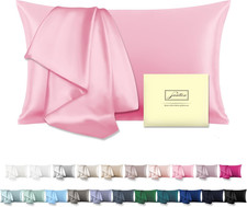 Natural Mulberry Silk Pillowcase for Hair and Skin Standard Size 20"X 26" Case w