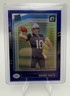2024 Panini Donruss Optic - Rated Rookie Drake Maye #229 Blue Hyper Prizm (RC)