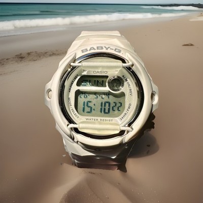 Casio BABY-G BG-169U White/White Dial Water Resist 20 BAR Digital