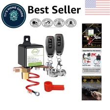Effortless Installation 250A Remote Battery Disconnect Switch for All Vehicles