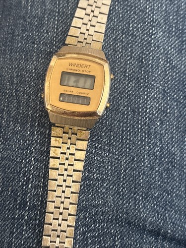Windert Led Solar Vintage Watch