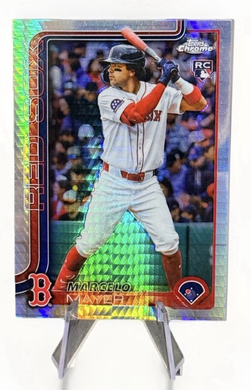 2025 Topps Chrome Update Marcelo Mayer Prism Refractor Rookie #USC9 RC