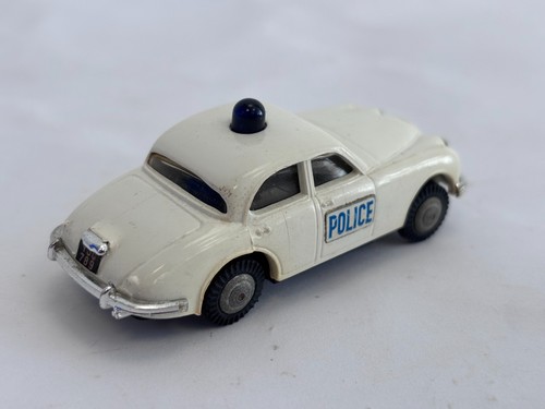 Jaguar Police Car with Original Box Minic Motorways Slot Car UNTESTED - C37 P915 - Picture 8 of 18