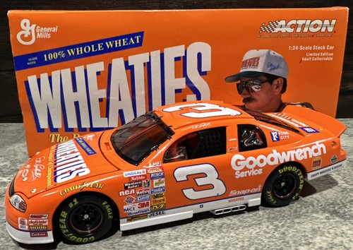 1997 Dale Earnhardt #3 Wheaties Goodwrench Chevrolet 1/24 Action Nascar CW Bank