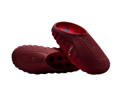 Nike Mind 001 Pregame Mules Team Red/Chrome - University Red Men's