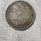 Morgan Silver Dollar $1 1878 Circulated Uncertified US Coin .900 Fineness Silver