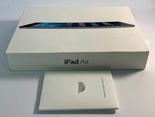 EMPTY BOX ONLY Apple iPad Air 1st Generation - 32GB Space Grey A1474