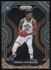 2020 PANINI PRIZM UDOKA AZUBUIKE 267 MINT RC BASKETBALL UTAH JAZZ
