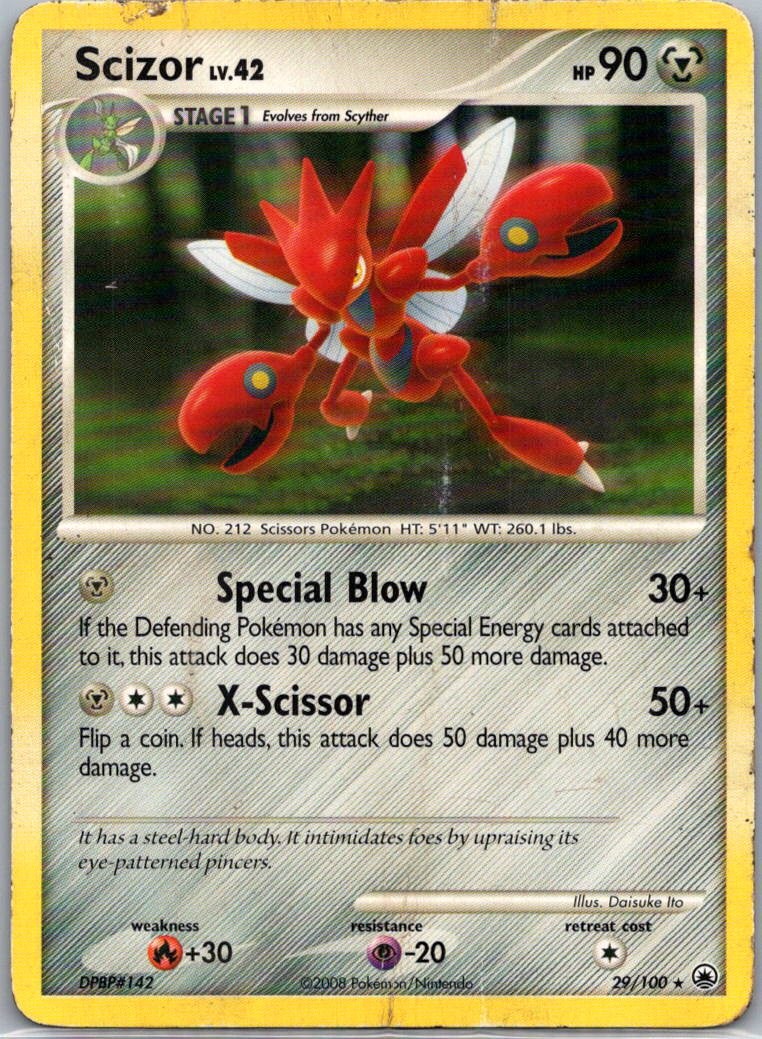 Scizor 29/100 Majestic Dawn Rare Pokemon