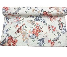 Handmade Bedding Set Bird Print Bedspread Cotton Block Print Bedsheet Set