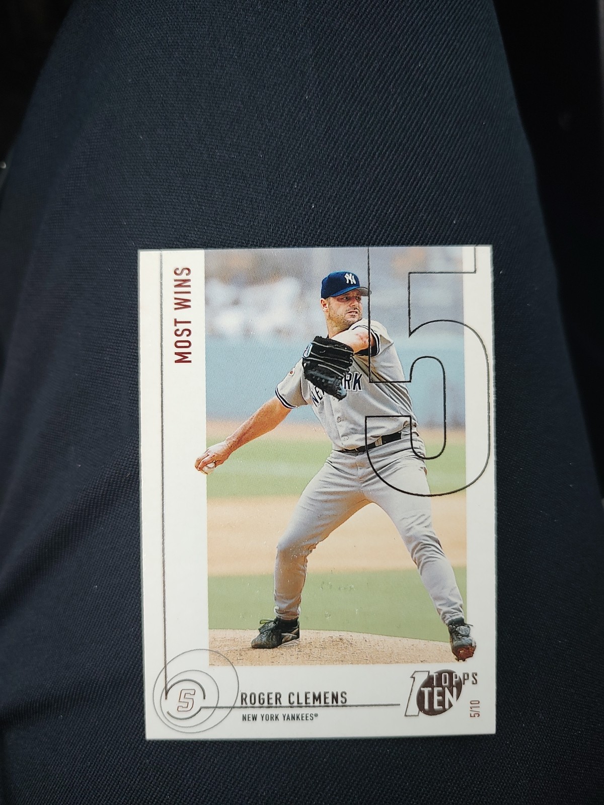 2002 Topps Ten - Roger Clemens #135