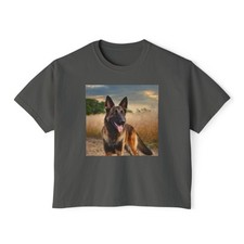 Dutch Sheepdog Women's Oversized Boxy Tee