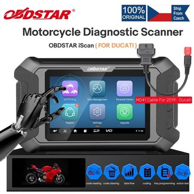 OBDSTAR ISCAN for DUCATI Motorcycle Diagnostic Tool Key Progarmmer + M041 Cable