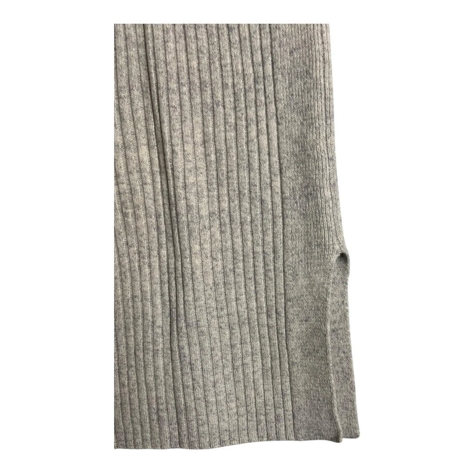 Ralph Lauren Acanalado Tejido Midi Falda Gris Suéter Otoño Invierno Informal Lana M L Foto 2 de 4