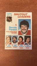 1978-79 Topps Shutout Leaders Bernie Parent/Ken Dryden/Tony Esposito #70