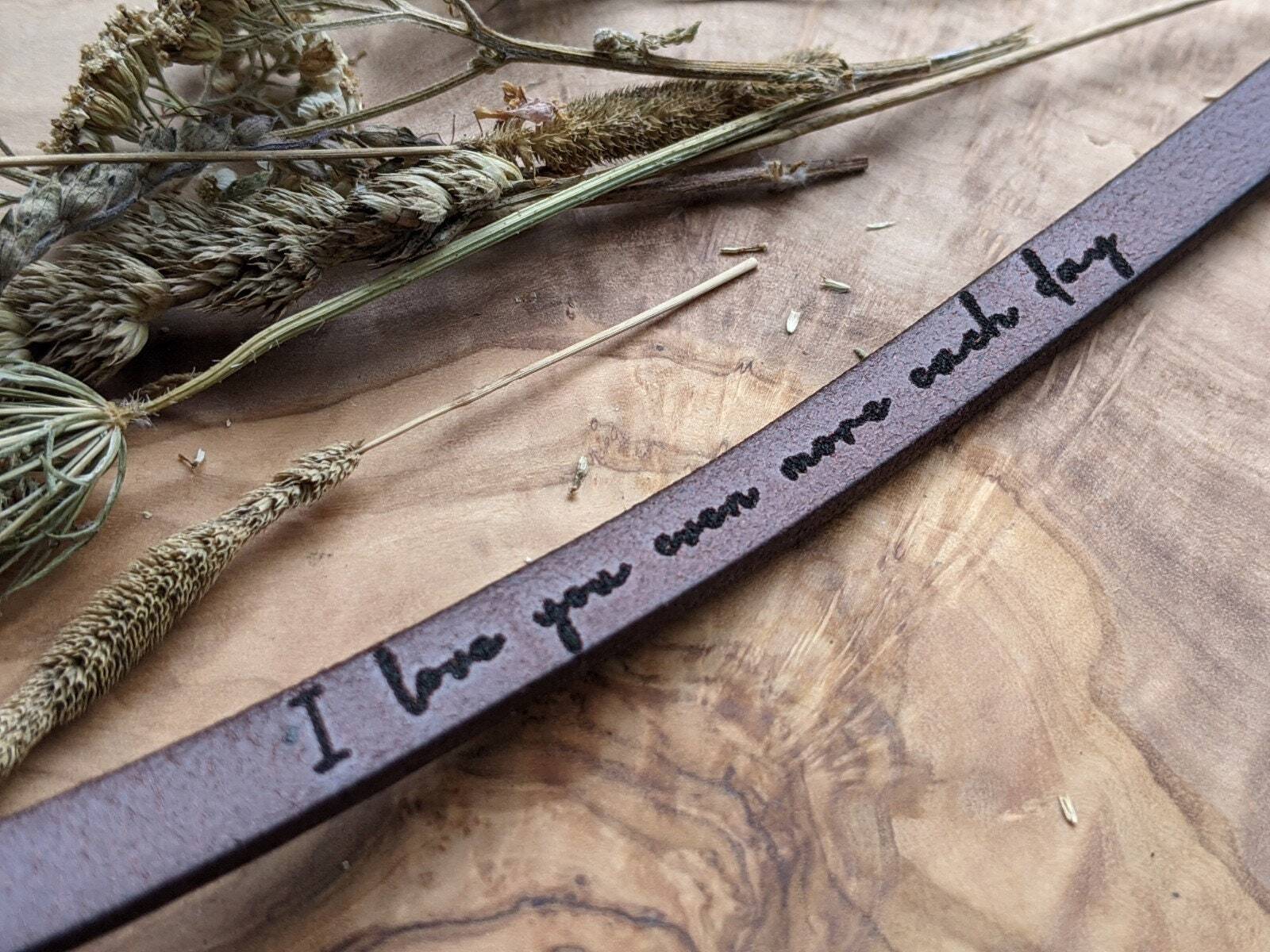 Secret Message Bracelet, Hidden Message, Personal… - image 1