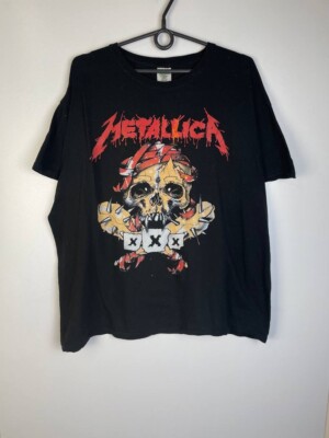 Metallica band vintage t-shirt size XXL | eBay