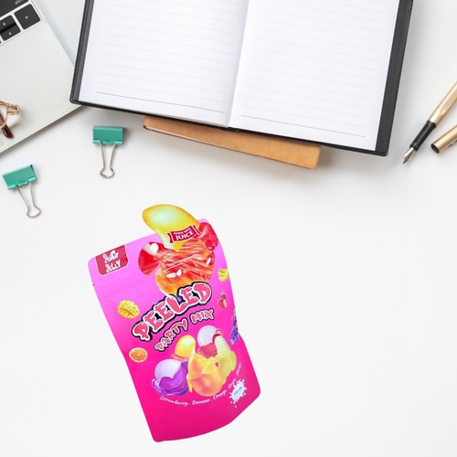 Juicy Jelly Peeled Party Mix 120g - 2 Pack Gluten Free TikTok Viral Party Candy - Picture 3 of 9