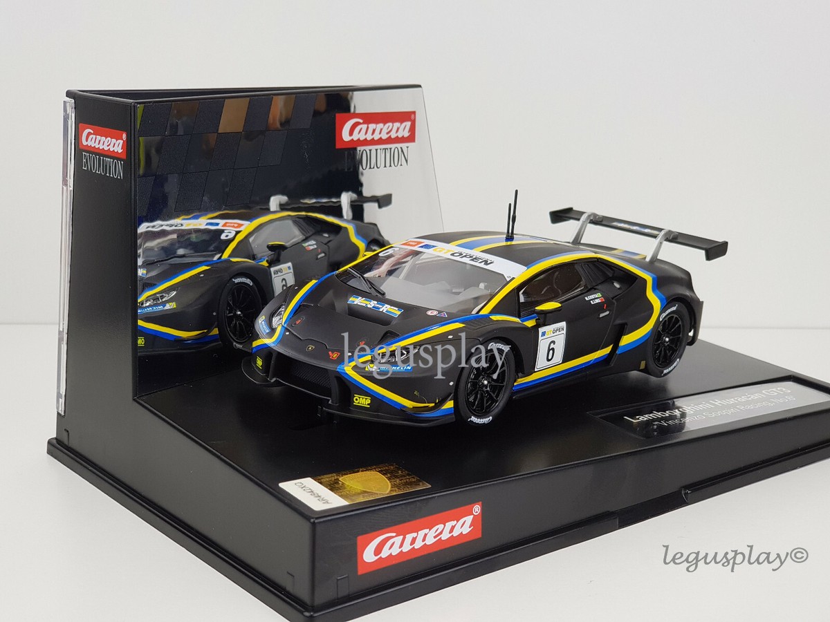Slot car carrera 27595 Lamborghini Huracan GT3 #6 | eBay