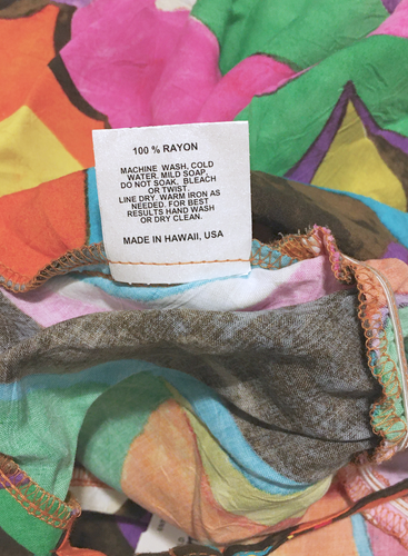 Jam's World Babydoll Dress XL Green Pink Hawaii Floral Empire Coastal Cowgirl - Picture 15 of 16