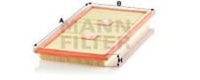 MANN-FILTER Luftfilter Motor Air Filter C 43 139