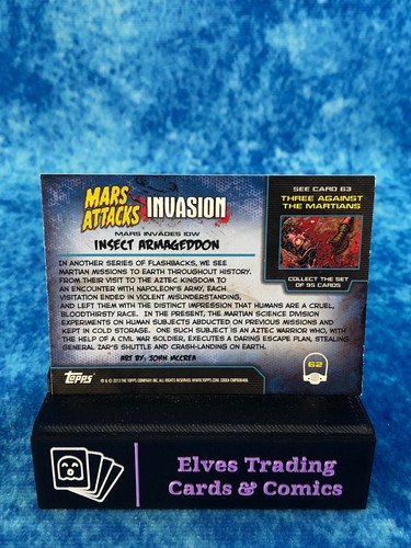 Mars Attacks Invasion SINGLE Non-Sport Trading card by Topps 2013 - Picture 118 of 204