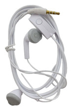 Samsung Wired Earphones Hands-free Headphones 3.5mm Jack Aux White. LOT OF-10 