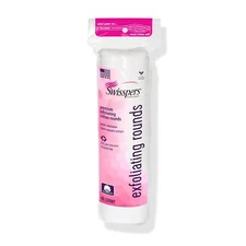 	Swisspers Exfoliating Cotton Rounds 80 Count Re-closable Bag	