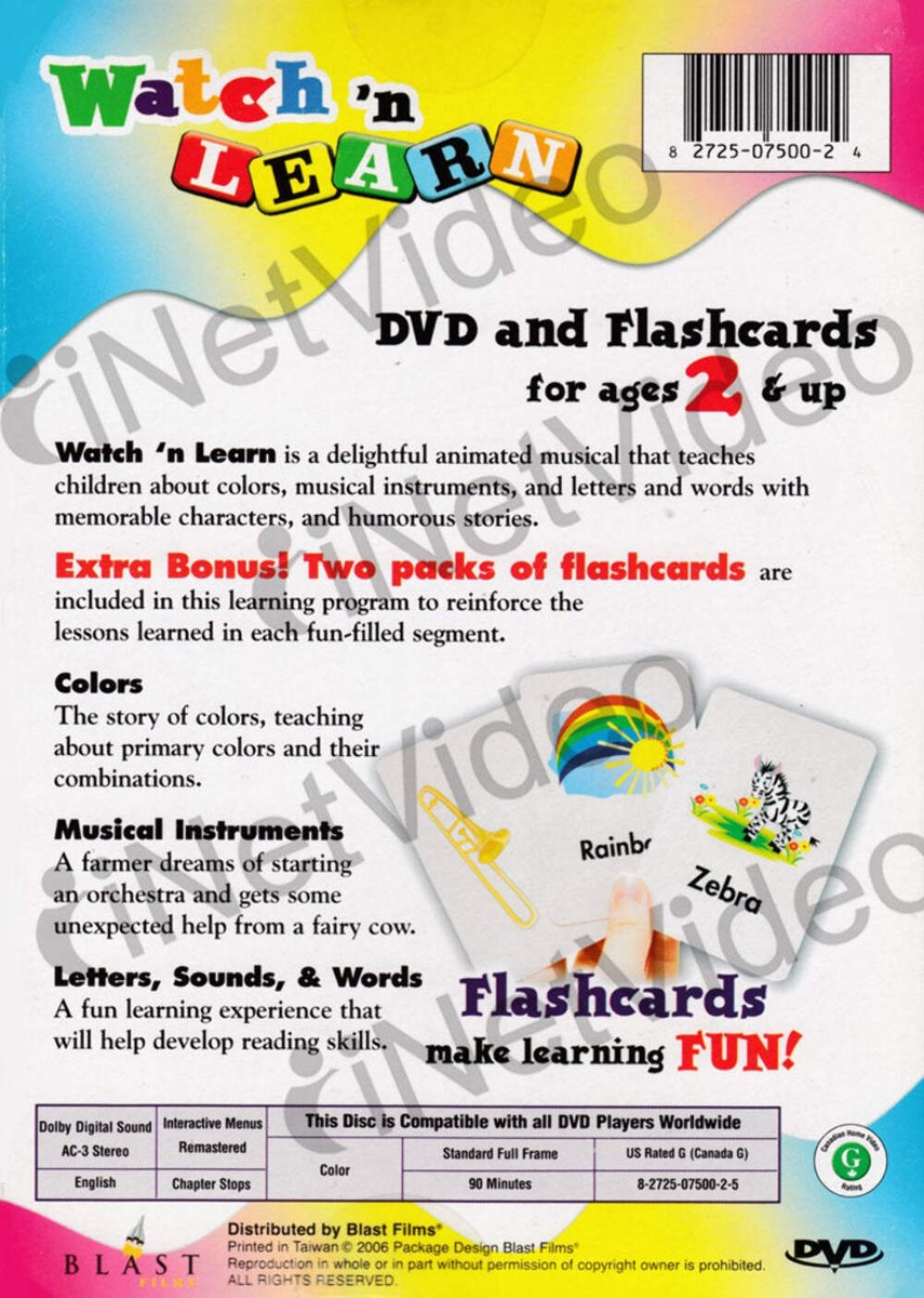 その他 Watch N Learn 2 [DVD] Amazon.com: Watch N Learn 2 DVD Set: 0082554371126: Movies & TV