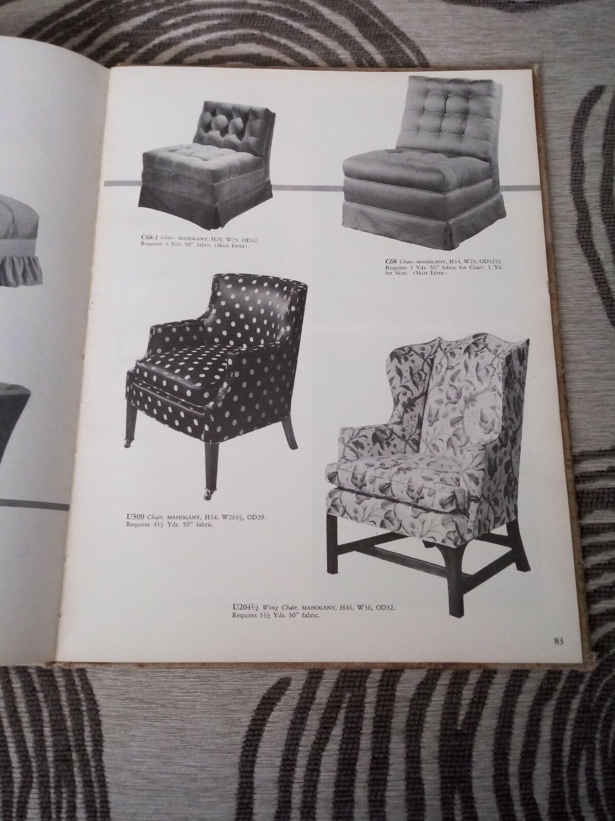 HC Kittinger Furniture Catalog 1952 Buffalo, NY Mid Century Vintage eBay