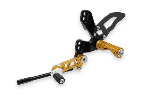 CNC Racing verstellbare Rücksätze 4 Farben für Ducati Streetfighter 848 1098/S Neu - Bild 4 von 10