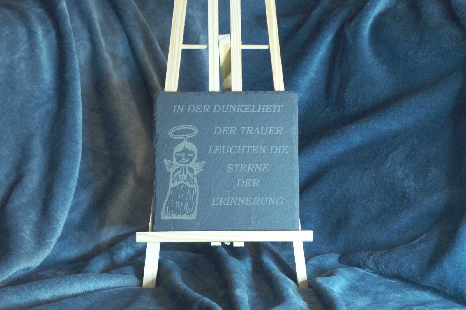 Schieferplatte, Trauer, Gedenktafel, Gedenken, Geschenk, Traurig, Todesfall