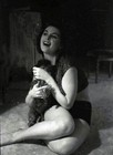 Tina Louise Original 1957 35mm Sexy Pin-Up Negative with Poodle Herb Flatow vv