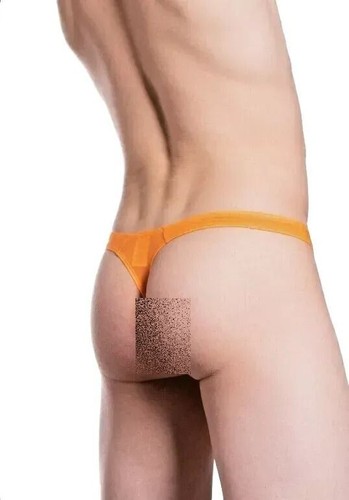 Gregg Homme Thong Torridz Fashion Undergear Silky Fabric Orange 87404 22 - Picture 4 of 7