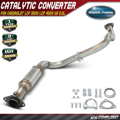 Right Side Catalytic Converter for Chevrolet LCF 3500 LCF 4500 Isuzu NPR NPR-HD