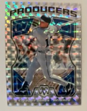 2021 Panini Mosaic Baseball Producers Silver Mosaic Prizm Chipper Jones #P7 ⚾️