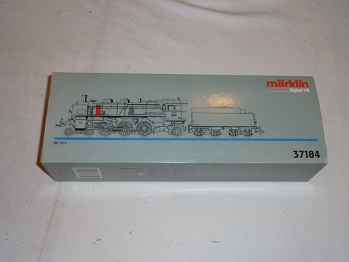 Märklin 37184, locomotora de vapor digital, en embalaje original, juego de humo Seuthe + maquinista | Condition: Gebraucht