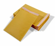 All Sizes Kraft Bubble Padded Envelopes Mailers Golden Laminated Paper 