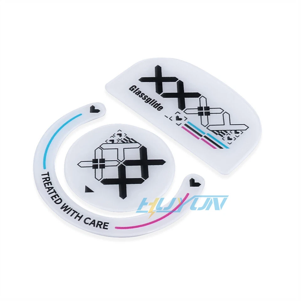 For Logitech GPRO X GPX Wireless Gaming Mouse Tempered Glass Mouse Foot Stickers - Image 3 of 4