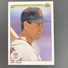 Will Clark 1990 Upper Deck Card #50 MLB San Francisco Giants